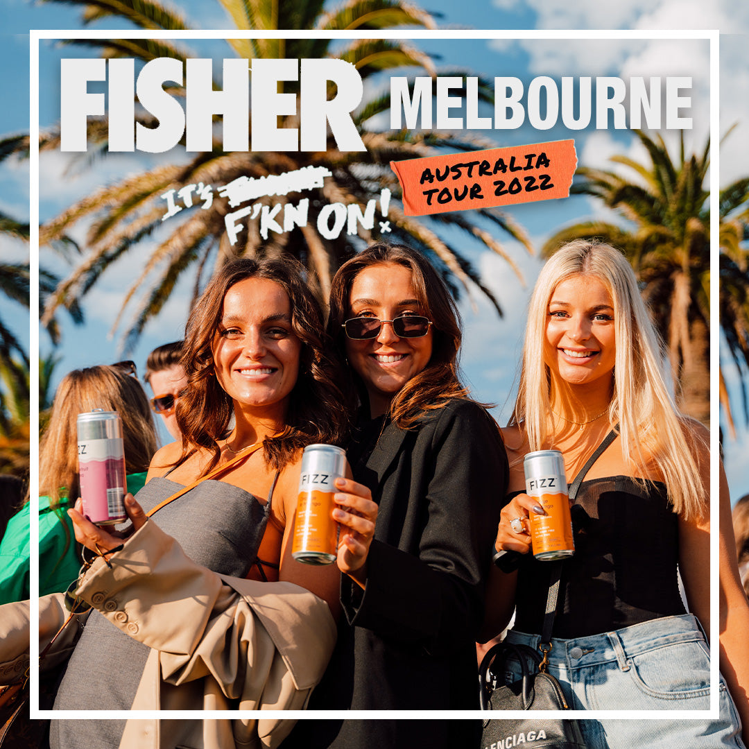 Fisher Tour Melbourne Hard Fizz Sparkling Hard Seltzer