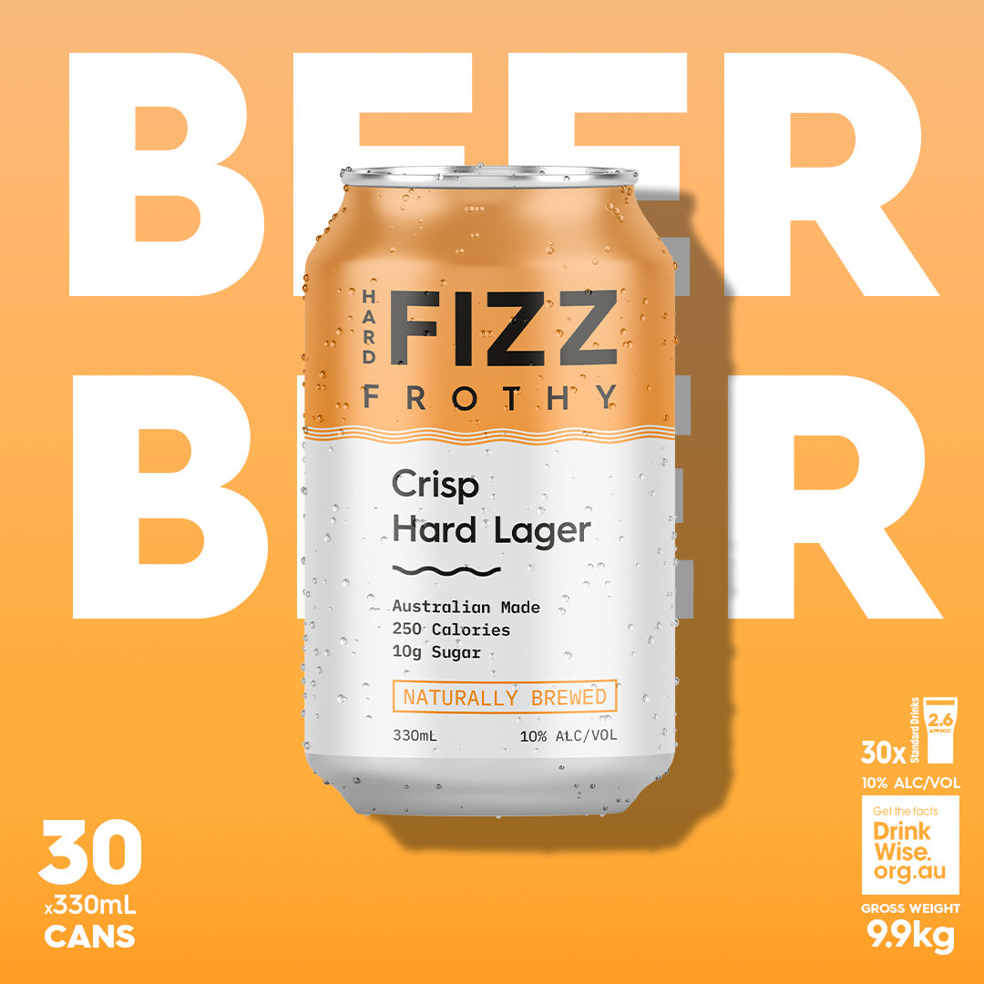 Fizzy Fizz INTRODUCING FIZZ FROTHY โ Hard Fizz Sparkling Hard Seltzer