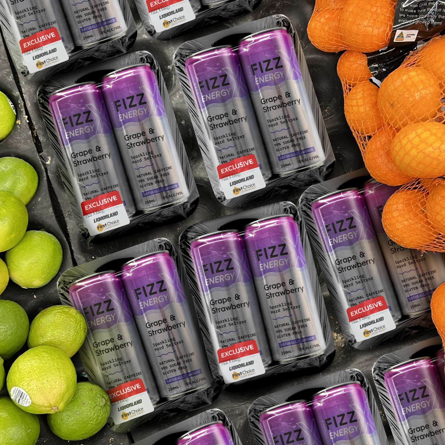 Coles Raspberry Fizz FIZZ X - Coles Liquor – Hard Fizz Sparkling Hard Seltzer