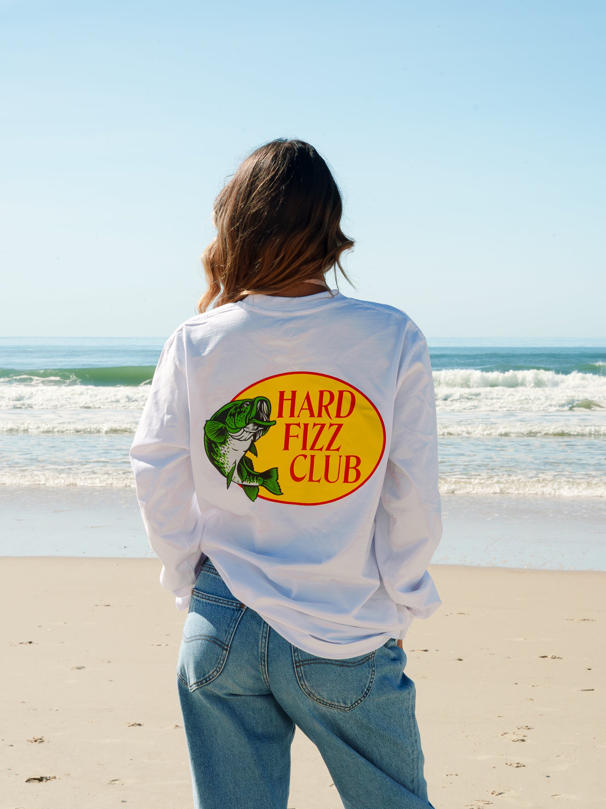 FIZZ BASS LONG SLEEVE WHITE