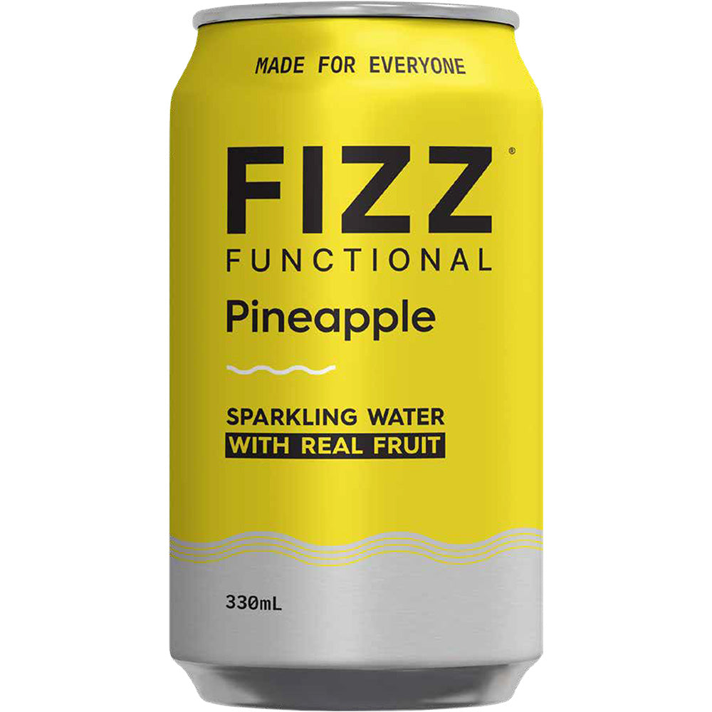 Fizz Functional | Pineapple Sparkling Water 16 Pack