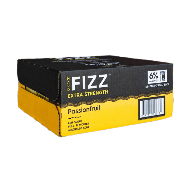 Extra Strength - Passionfruit 6%| Alcoholic Soda | Fizz – Hard
