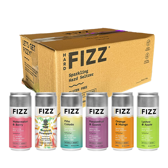 Fizzy Fizz Fizz Functional โ Hard Fizz Sparkling Hard Seltzer