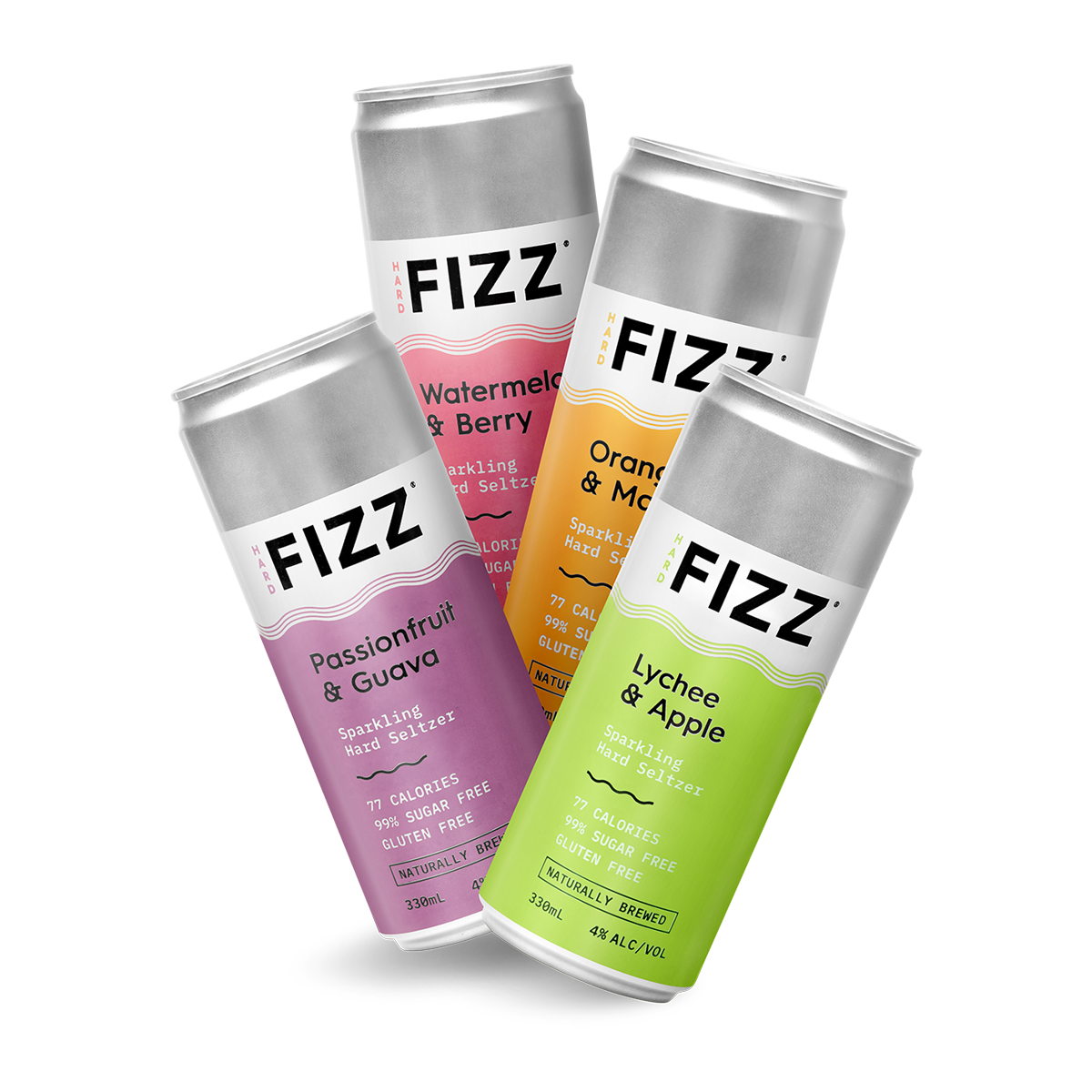 Fizzy Fizz Best Sellers โ Hard Fizz Sparkling Hard Seltzer